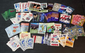 LARGE LOT of Pocket Schedules - Twins, Timberwolves, Vikings, and More