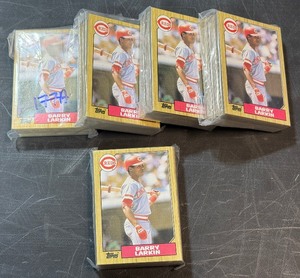 250 ct. Barry Larkin RCs 1987 Fleer Baseball Rookie Cards