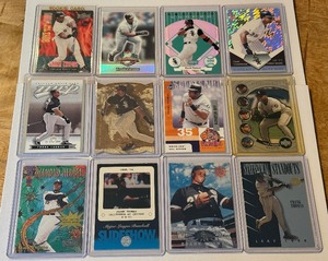 (12) Frank Thomas Insert Baseball Card Lot