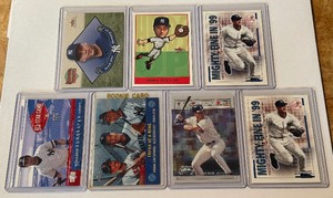 (7) Derek Jeter Insert Baseball Card Lot - #2