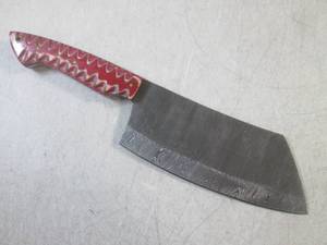 (CNTR) 12 Damascus Blade Cleaver w...