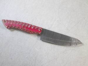 (CNTR) 11 Fixed Blade Damascus Kni...