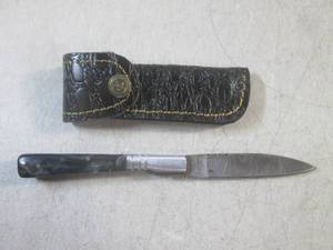 (FS) 7 34 Damascus Blade Folding ...
