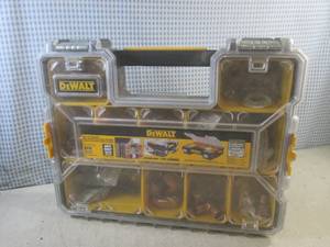 (D-2) DeWalt Organizer Box Full of ...