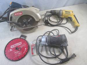 (A-3) Ryobi 7 14 Electric Circula...