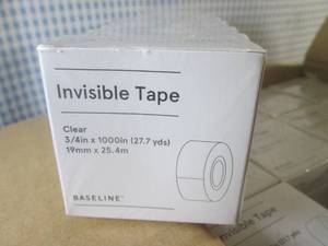 (D-3) Case of 144 Rolls of Invisibl...
