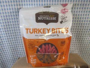 (CSB) 6 Bags of Turkey Bites Dog Tr...