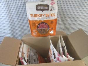 (CSB) 6 Bags of Turkey Bites Dog Tr...