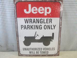 (EC1) Jeep Wrangler Parking Only Ti...