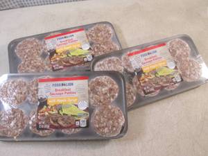 (FRZ) 3 Frozen Packages of Breakfas...