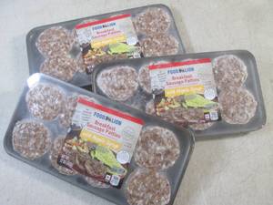 (FRZ) 3 Frozen Packages of Breakfas...