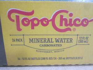 (C-3) 24-Pack of Topo-Chico Mineral...