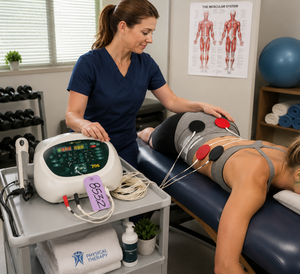 MSRP $4,500 Dynatronics Solaris Plus 705 Electrotherapy System, Multi-Channel Ultrasound &amp Stim Combo Therapy Unit, Includes Applicator Wand &amp Electrodes, Professional Physical TherapyRehab Device For Pain Management &amp Muscle Stimulation