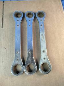 Snap On  Double box-end ratcheting wrenches