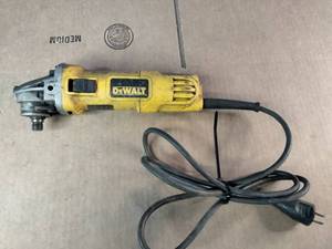DEWALT DWE4011 4-12 Small Angle Grinder with a corded electric design