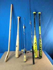 Baseball Bats and Fishing Poles