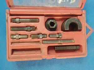Oil drain plug thread repair kit