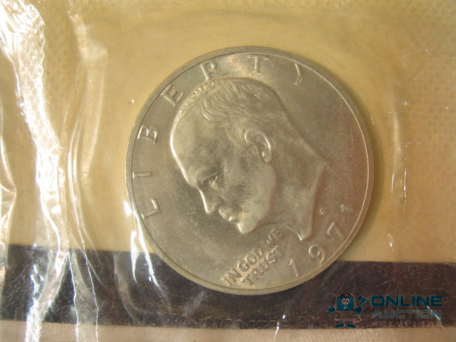 lot 19 image: Ike Dollars, qty 7