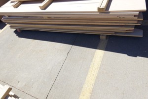 Large amount of Red Oak Hardwood boards