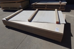 (10) 4x8 sheets 0.75 inch MapleMaple MDF