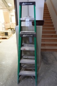 Louisville 6 ft & Louisville 4 ft ladder