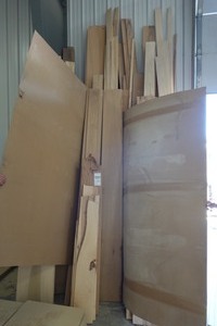 8, 10 & 12 foot Miscellaneous hardwood