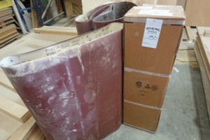 (21) 37x60 Wide belt sandpaper 150 & 180 grit