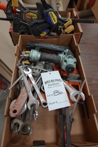 Combination wrenches, nailers, clamps, come-a -long