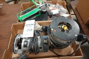 Craftsman router, Porter Cable router, bits, align wrenches