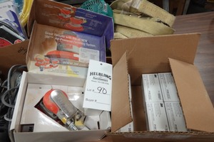 3m sander, clamps, fan, load straps