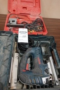 Bosch jig saw, Milwaukee jig saw