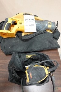 Dewalt palm sander, Dewalt reciprocating saw