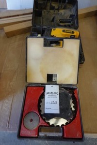 Dado blades, 18-volt, 18-gauge nailer