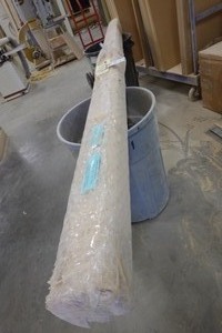 1.125 inch x1 1.125 inch x 10 foot Corner molding 123 Linear feet Alder and 170 Linear feet Maple