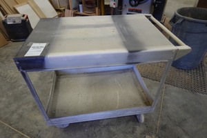 (6) Metal shop carts