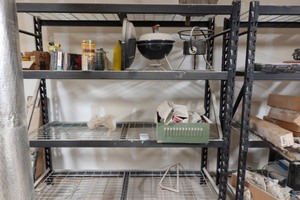 Black racking (no contents included)