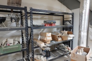Black racking (no contents included)