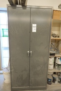 Uline metal storage unit 36x78 (contents not included)