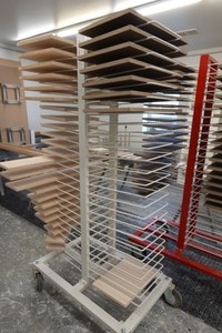 Hafele door rack (doors not included)