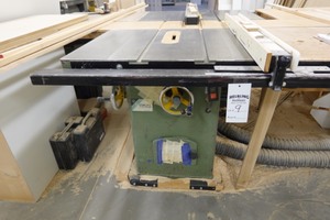 Jet 3hp model CTAS-10-1 tilting arbor saw