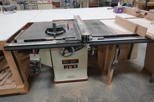 Jet 10 inch tilting arbor saw, Xacta saw deluxe, wBiesemeyer fence, 3 hp