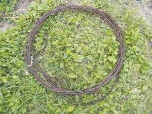 Vintage Barbed Wire Coil Lot #376