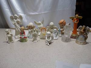 Vintage Angel Figurine Multi-Piece Estate Collection