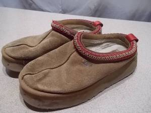 Vintage Leather House Shoes  Slipper Clogs