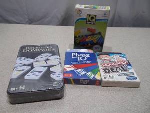 Assorted Family Card & Board Games Lot