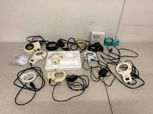 Lot of AmScope Fluorescent & LED Microscope Ring Lights Parts FRL8 LED-144S Ushio