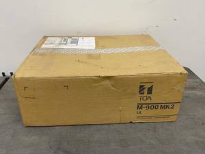 TOA M-900MK2 900 Series II Mixer Preamplifier w Box Manual Accessories