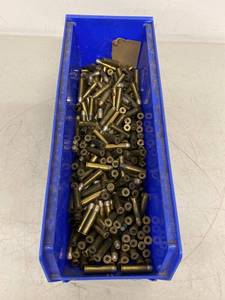 Lot of 13 Lbs Federal .357 Magnum Brass Casings & Hexagon Bullets