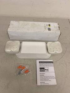 LumaPro Dual Head Emergency Light 19L031 120277V White Open Box