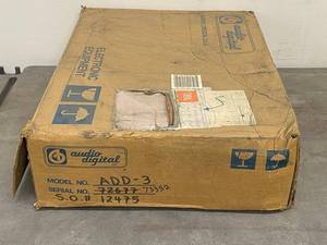 Audio Digital Inc ADD-3 Industrial Digital Processor w Box Serial 73352